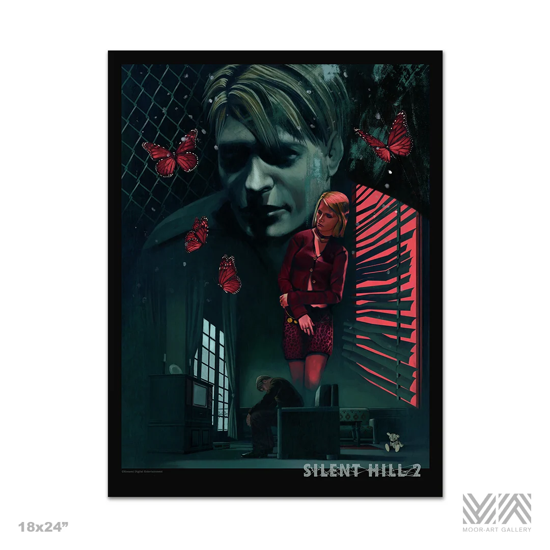 Affiche d’art SILENT HILL 2 édition limitée par Liza Shumska