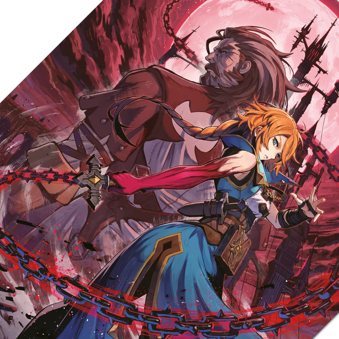 Castlevania Belmont's Curse -julistetaide, 18x24 tuumaa