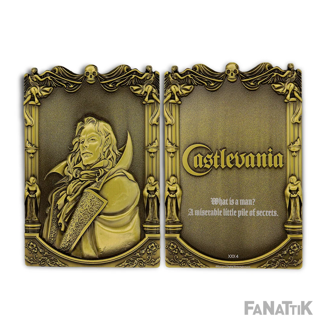 Castlevania Dracula Limited Edition metalowa sztabka w pudełku prezentowym