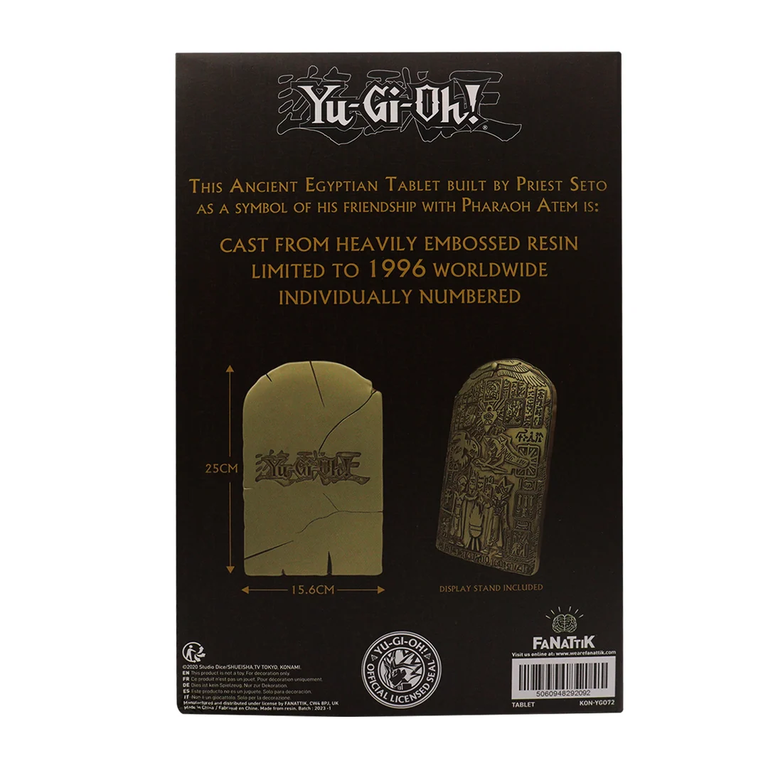 Réplique grand format en résine Tablet of Lost Memories Yu-Gi-Oh!