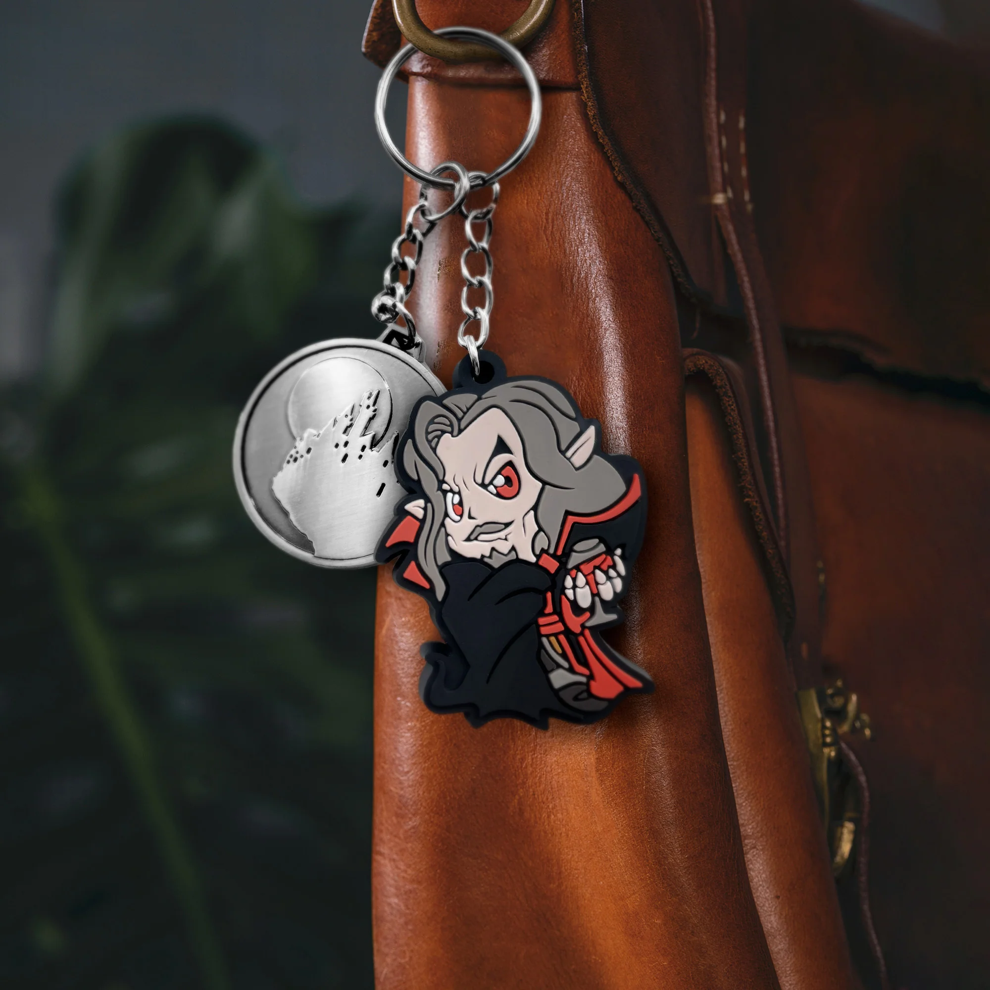 Castlevania Dracula -avaimenperä, täysvärinen PVC-hahmohela
