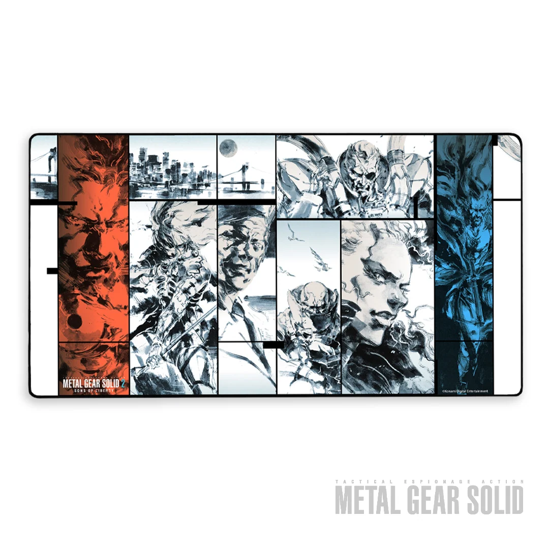 METAL GEAR SOLID 2 musmatta till skrivbordet