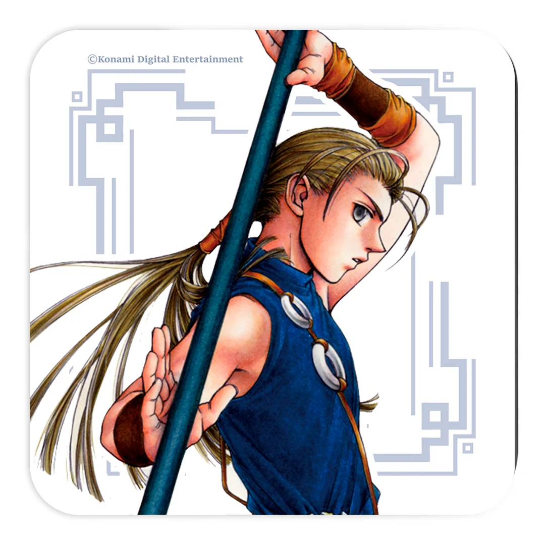 Set de 6 dessous de verre Suikoden I & II HD Remaster avec dos en liège