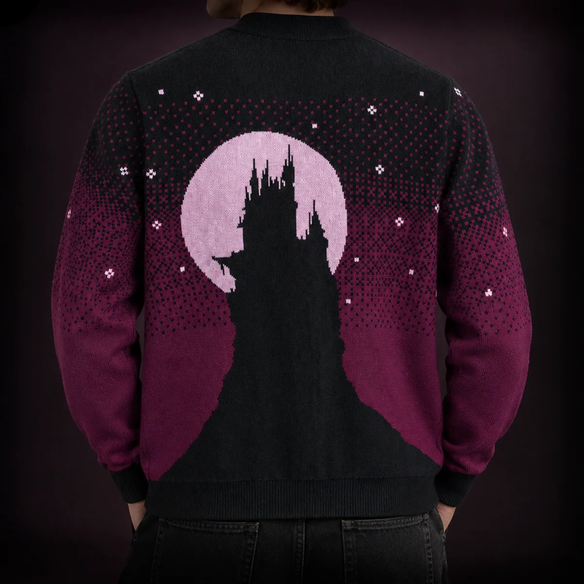 Castlevania 40th Anniversary Death Sprite Strickjacke