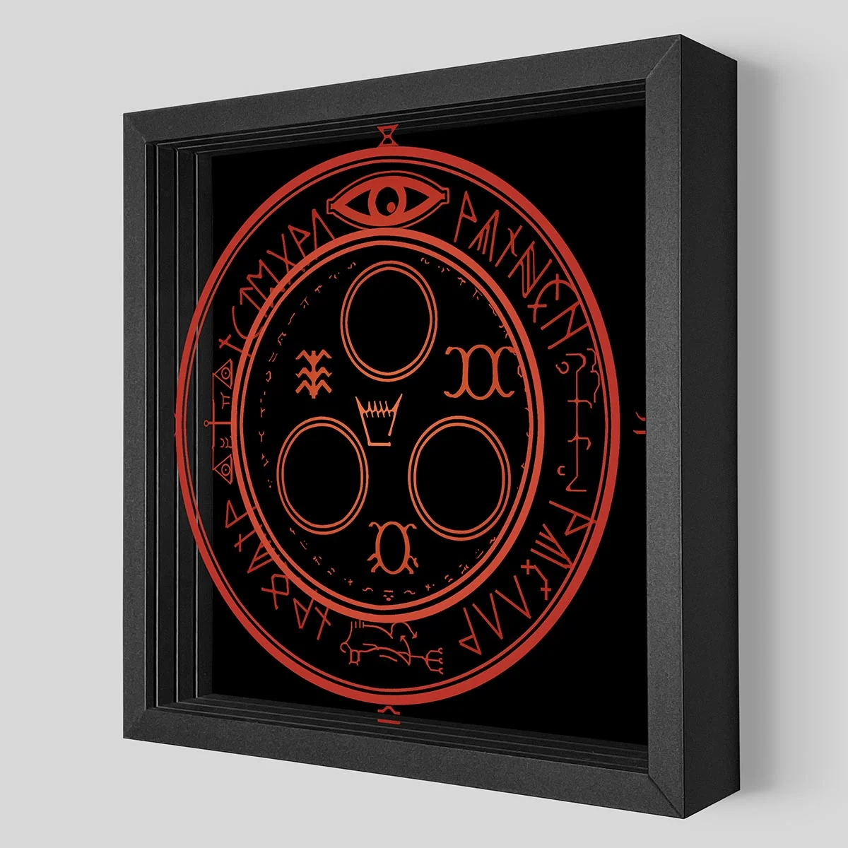 Halo of the Sun Shadowbox Art for Silent Hill Fans