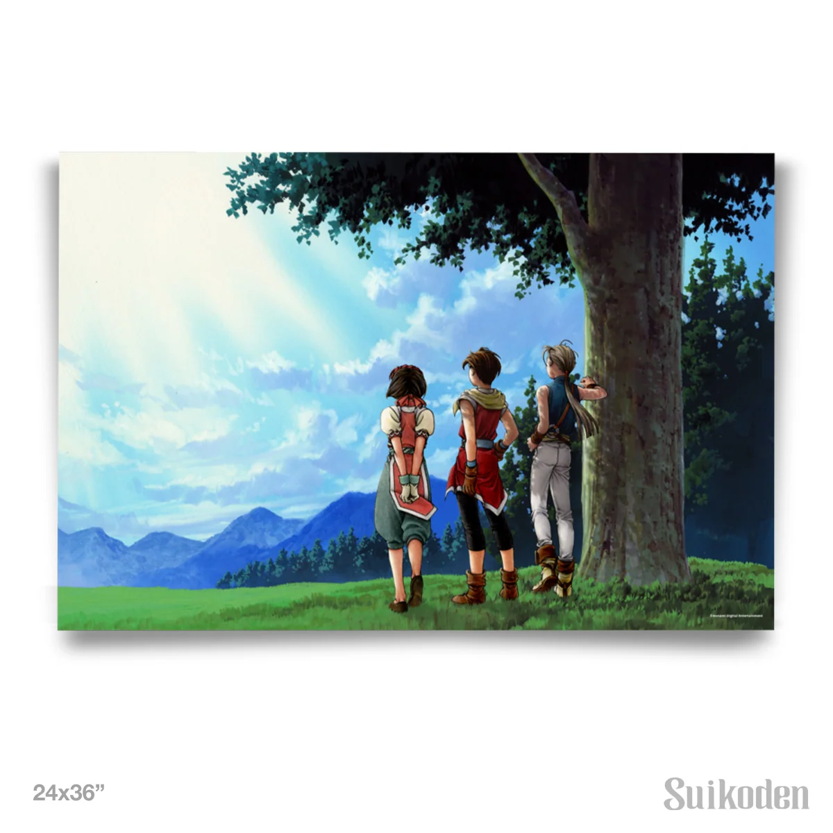 Suikoden II Finale Poster 24x36 Inch Giclee Print