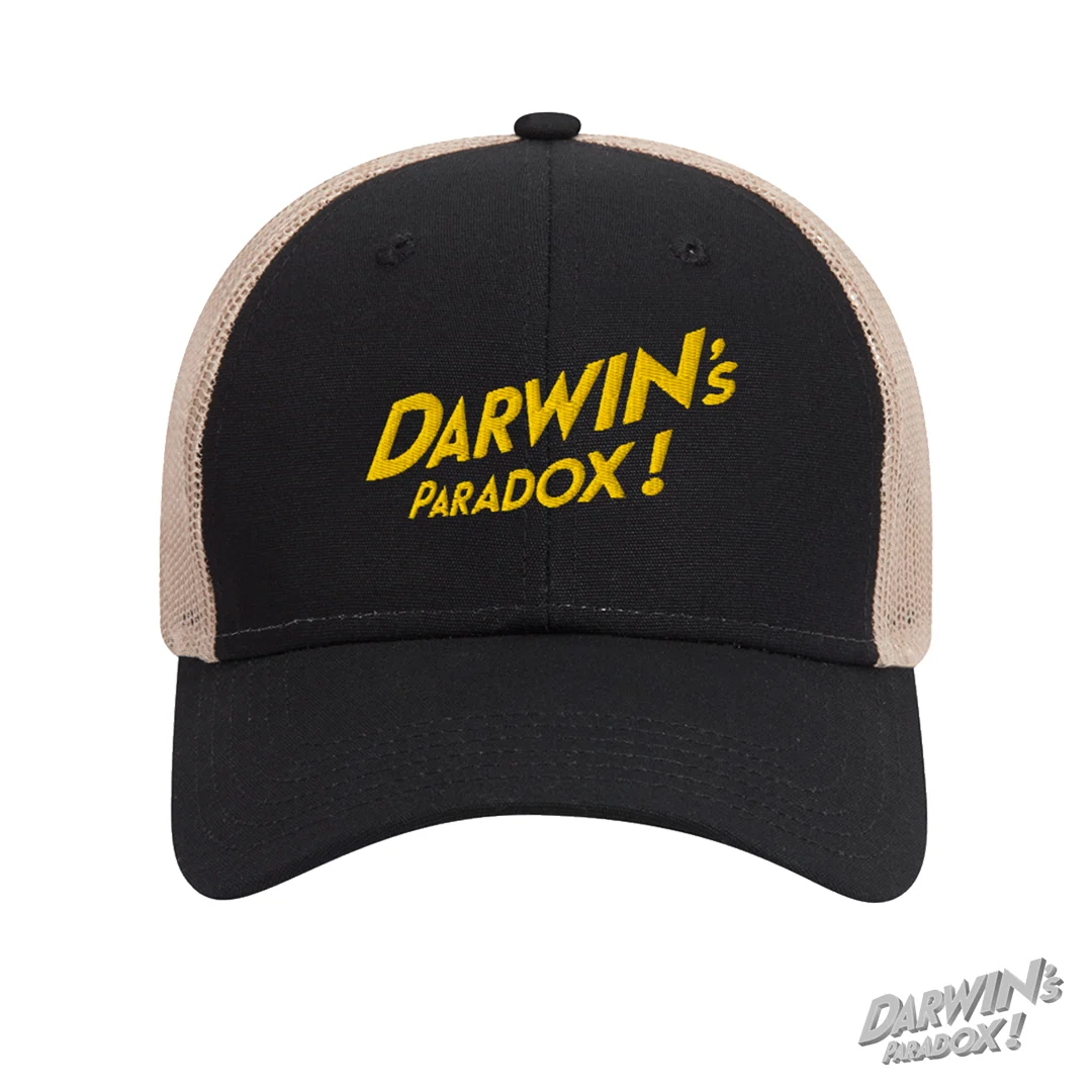 Darwin's Paradox broderet truckerhat med meshbagside