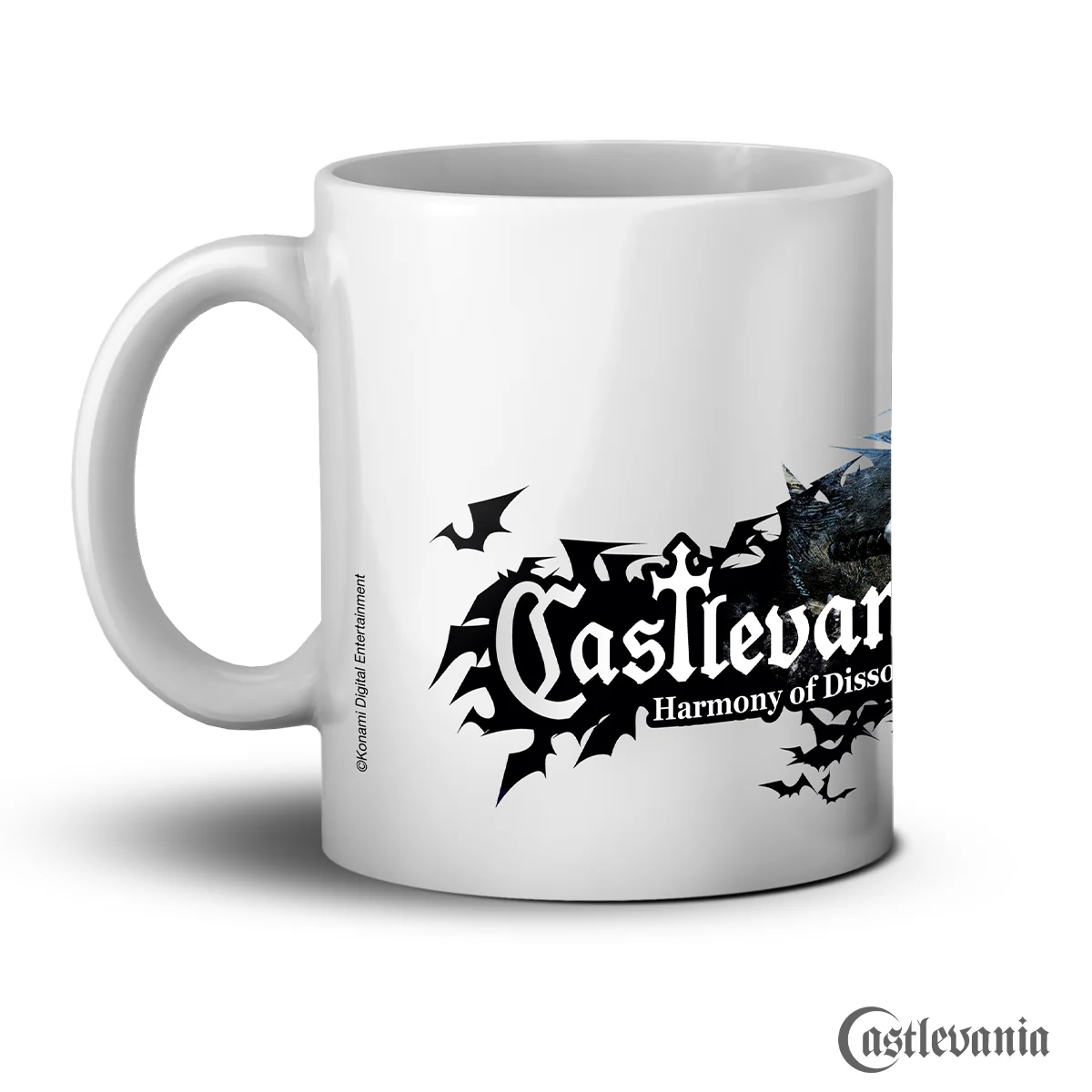 Taza de cerámica blanca Castlevania Harmony of Dissonance