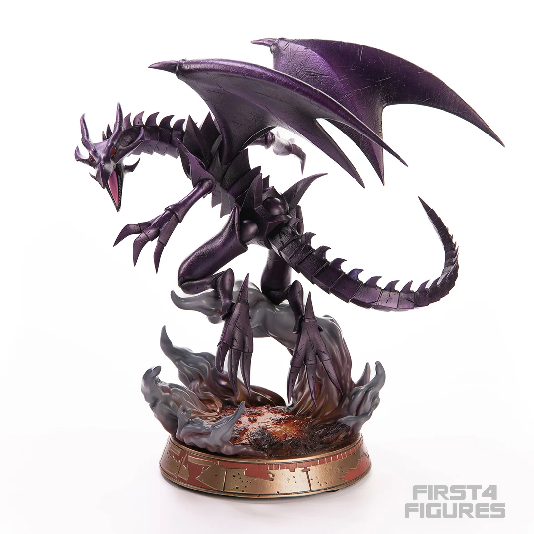 Yu-Gi-Oh! Red-Eyes B. Dragon 紫色版 PVC 雕像 標準版