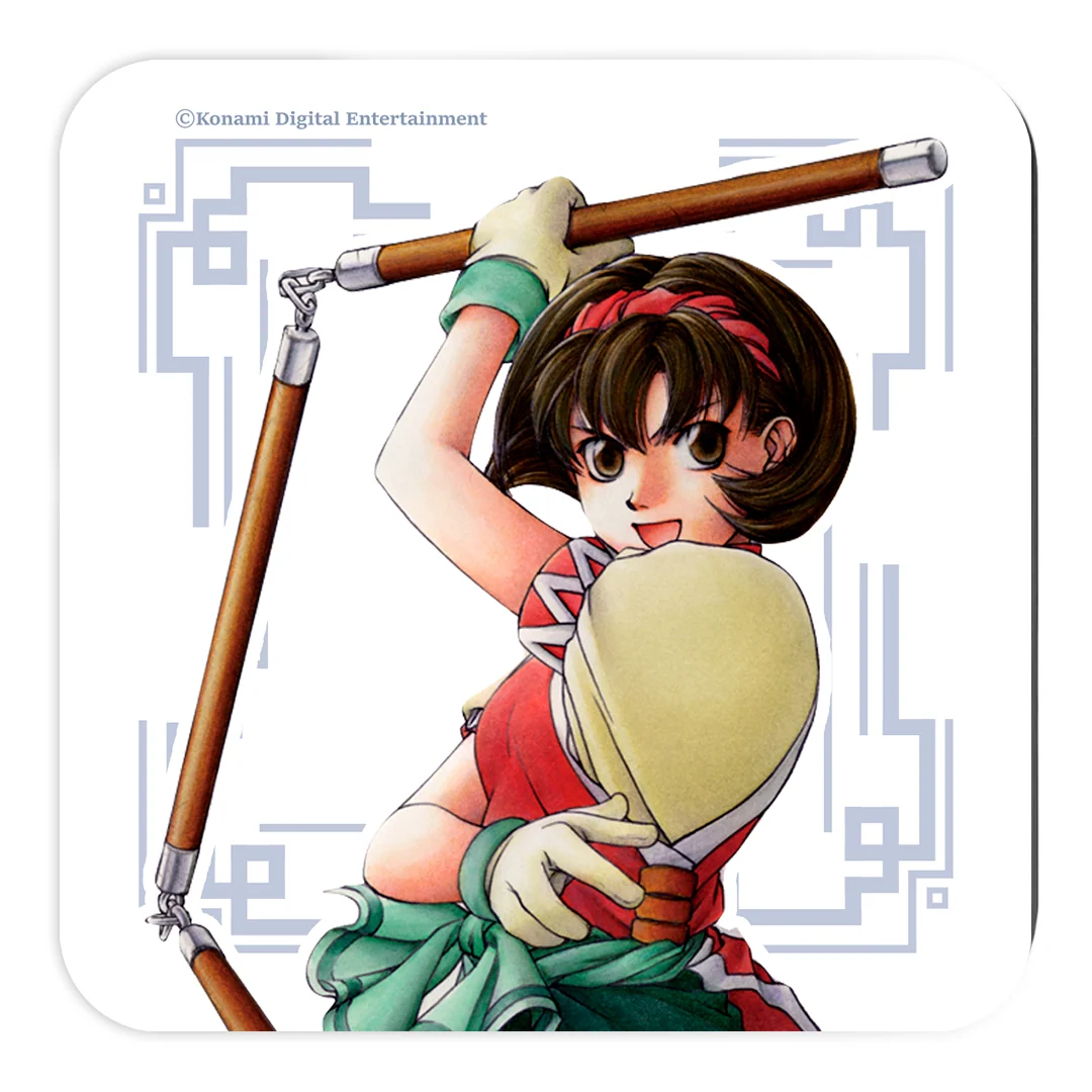 Set de 6 dessous de verre Suikoden I & II HD Remaster avec dos en liège