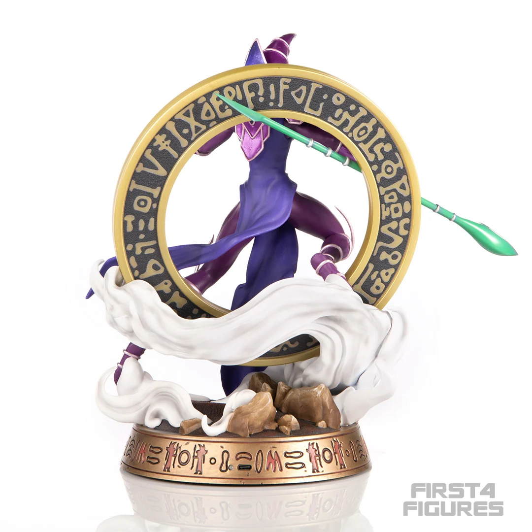 Figura de PVC de Dark Magician variante morada de Yu-Gi-Oh! Edición Estándar