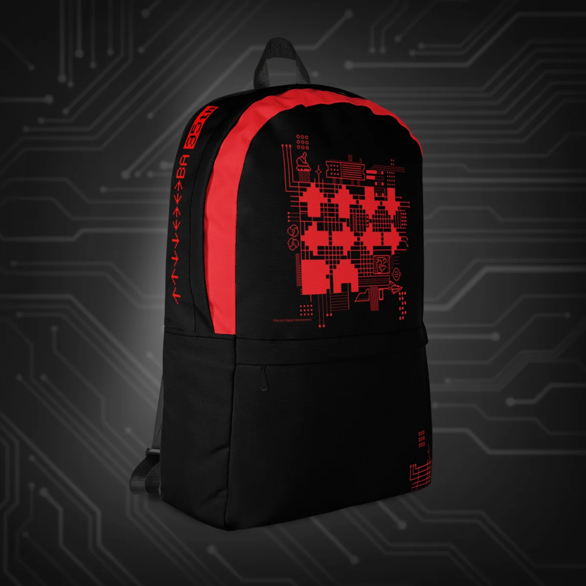 ↑↑↓↓←→←→BA Print Backpack for School and Daily Use