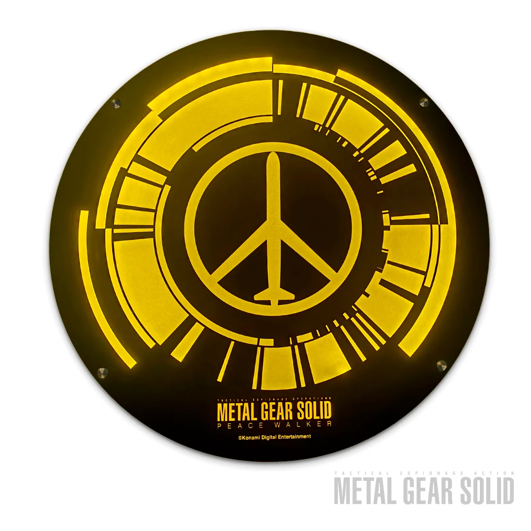 Metal Gear Solid: Peace Walker LED Logo Lamp
