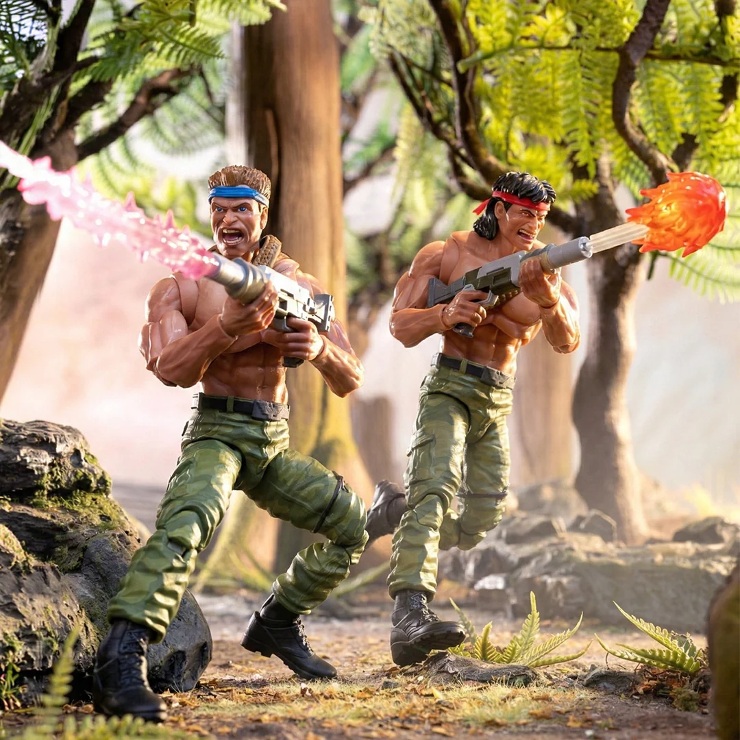 Contra (ARCADE) Bill and Lance Action Figures Limited Edition