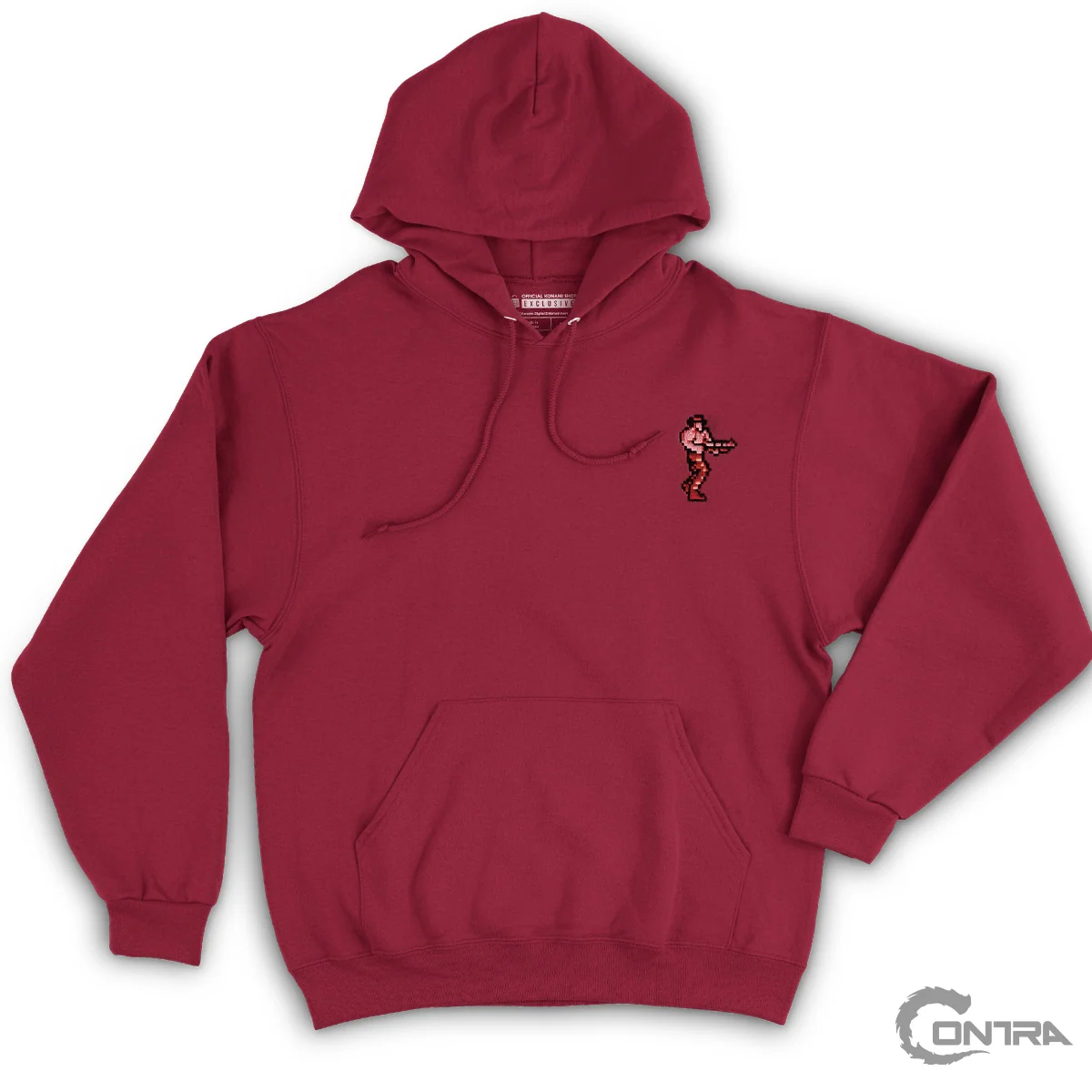 Contra Embroidered Lance Hoodie in Cotton Blend