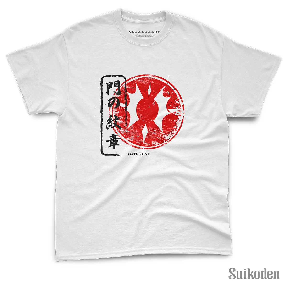 T-shirt Gate Rune, graphique de la saga Suikoden pour fans de runes