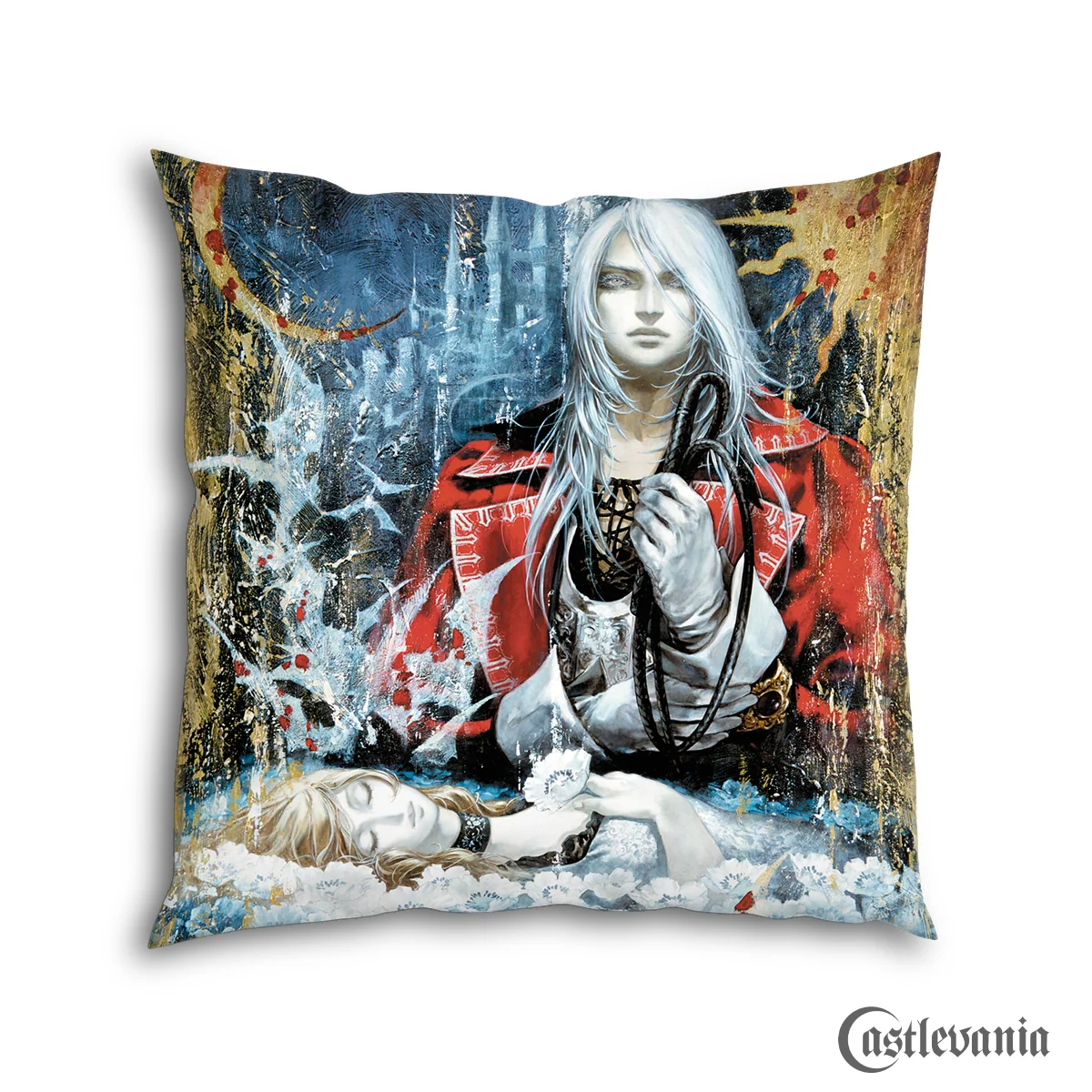 Castlevania Harmony of Dissonance Pillow with Machine-Washable Case