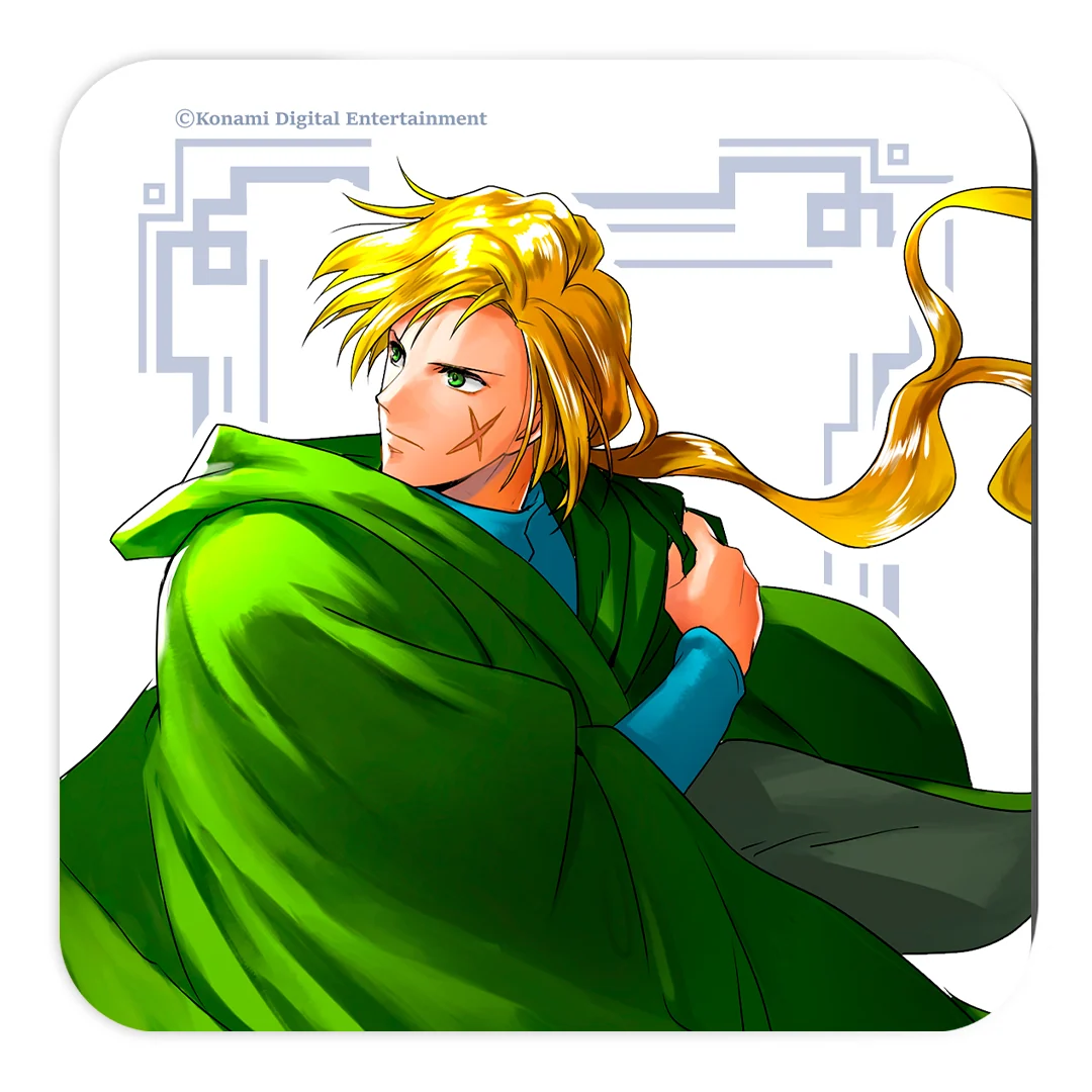 Set de 6 dessous de verre Suikoden I & II HD Remaster avec dos en liège