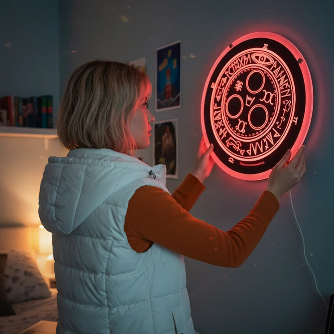 SILENT Hill 3 Halo of the Sun LED Sign for Fans