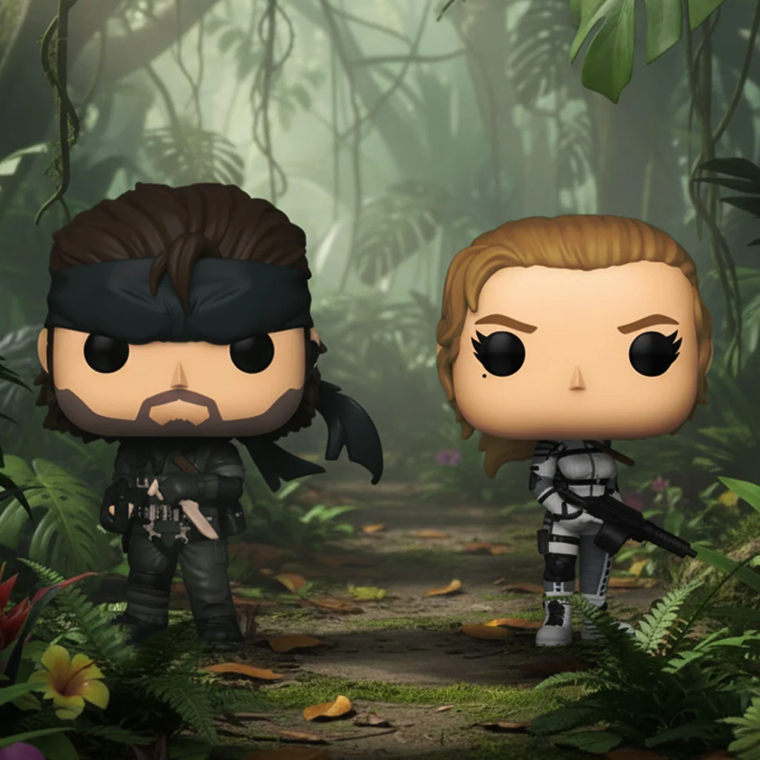 Metal Gear Solid Δ Funko Pop!-sæt med The Boss og Naked Snake