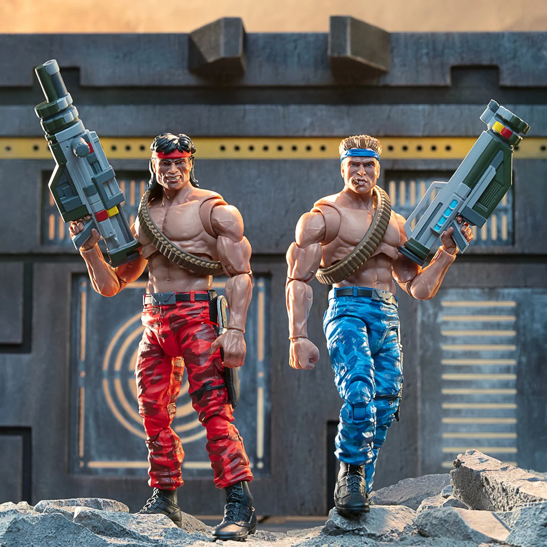 Contra NES Bill and Lance Action Figures Standard Edition