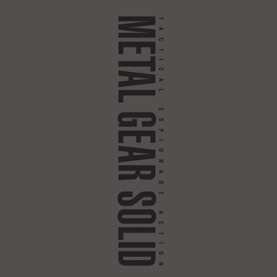 Metal Gear Solid T-Shirt Stealth Gray Soft Cotton Tee