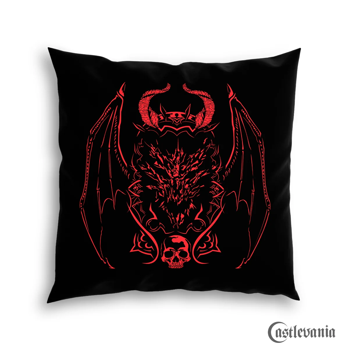 Dracula's Crest Pillow