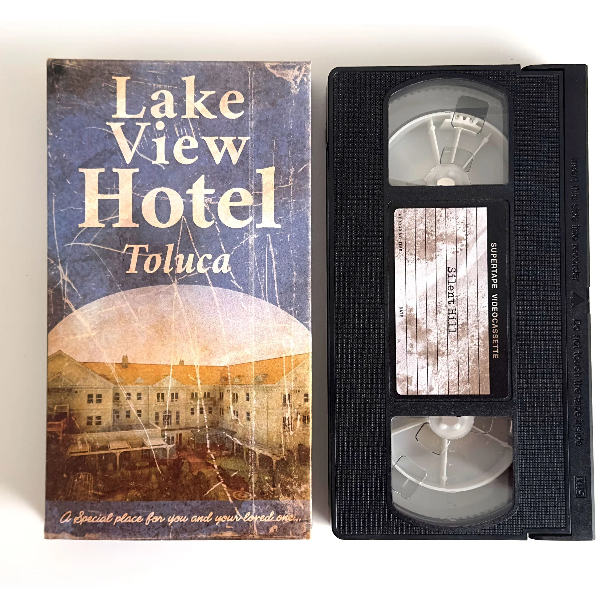 SILENT HILL 2 Lake View Hotel VHS-bånd NTSC