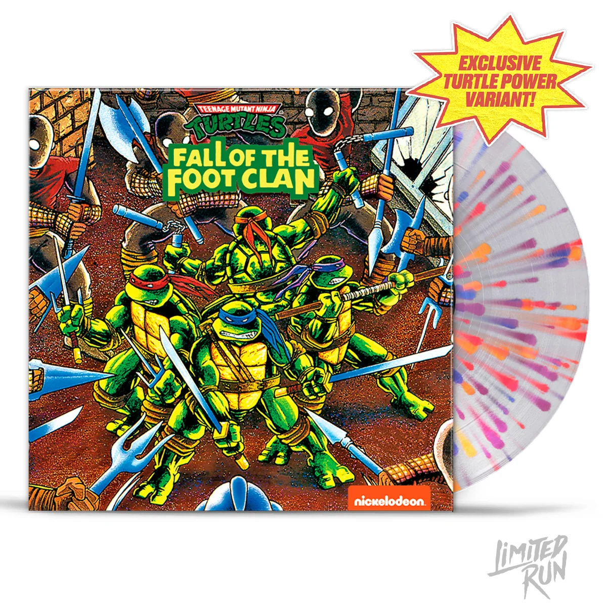 Teenage Mutant Ninja Turtles Fall of the Foot Clan Vinyl Soundtrack