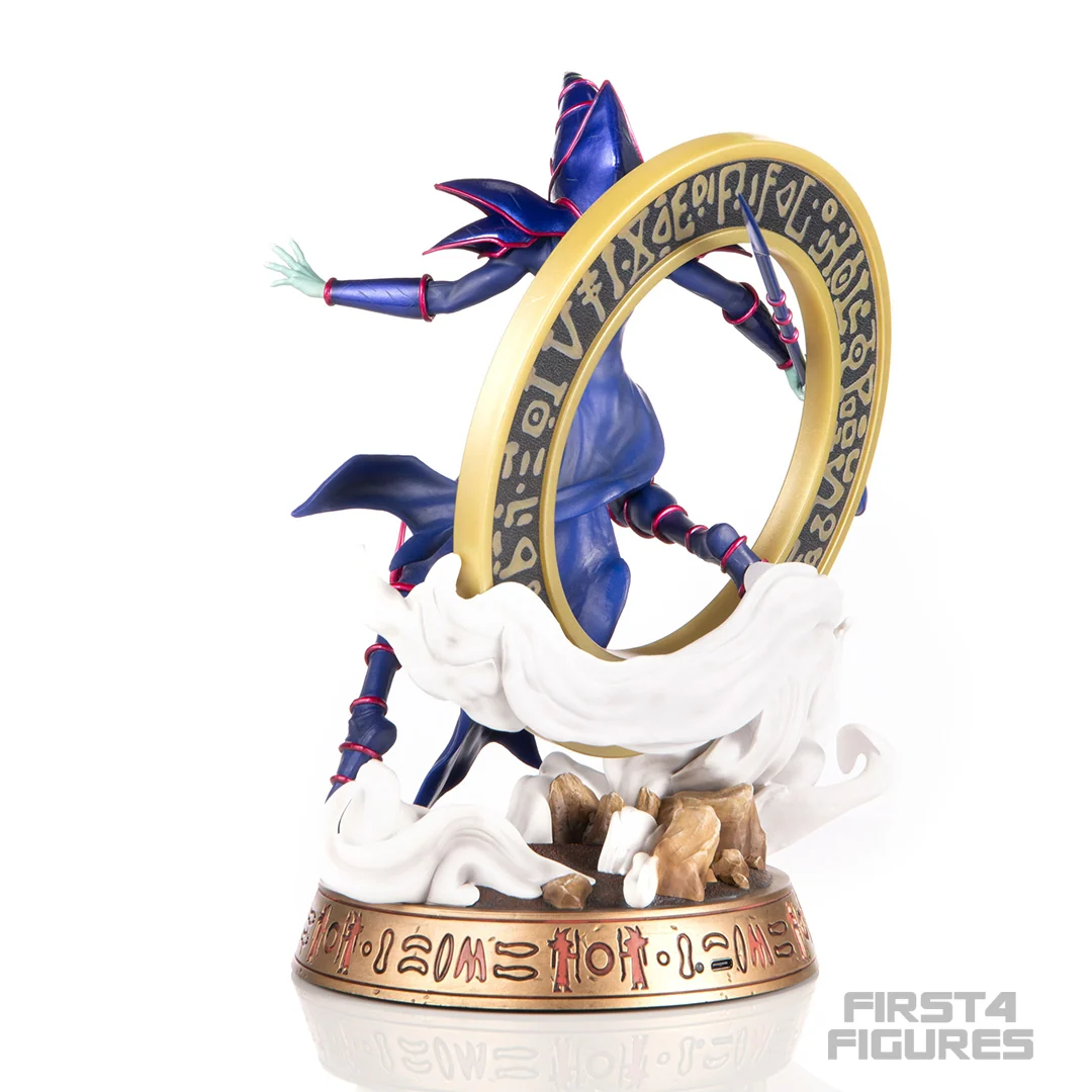 Yu-Gi-Oh! Dunkler Magier PVC-Figur blaue Variante Standard Edition von First 4 Figures
