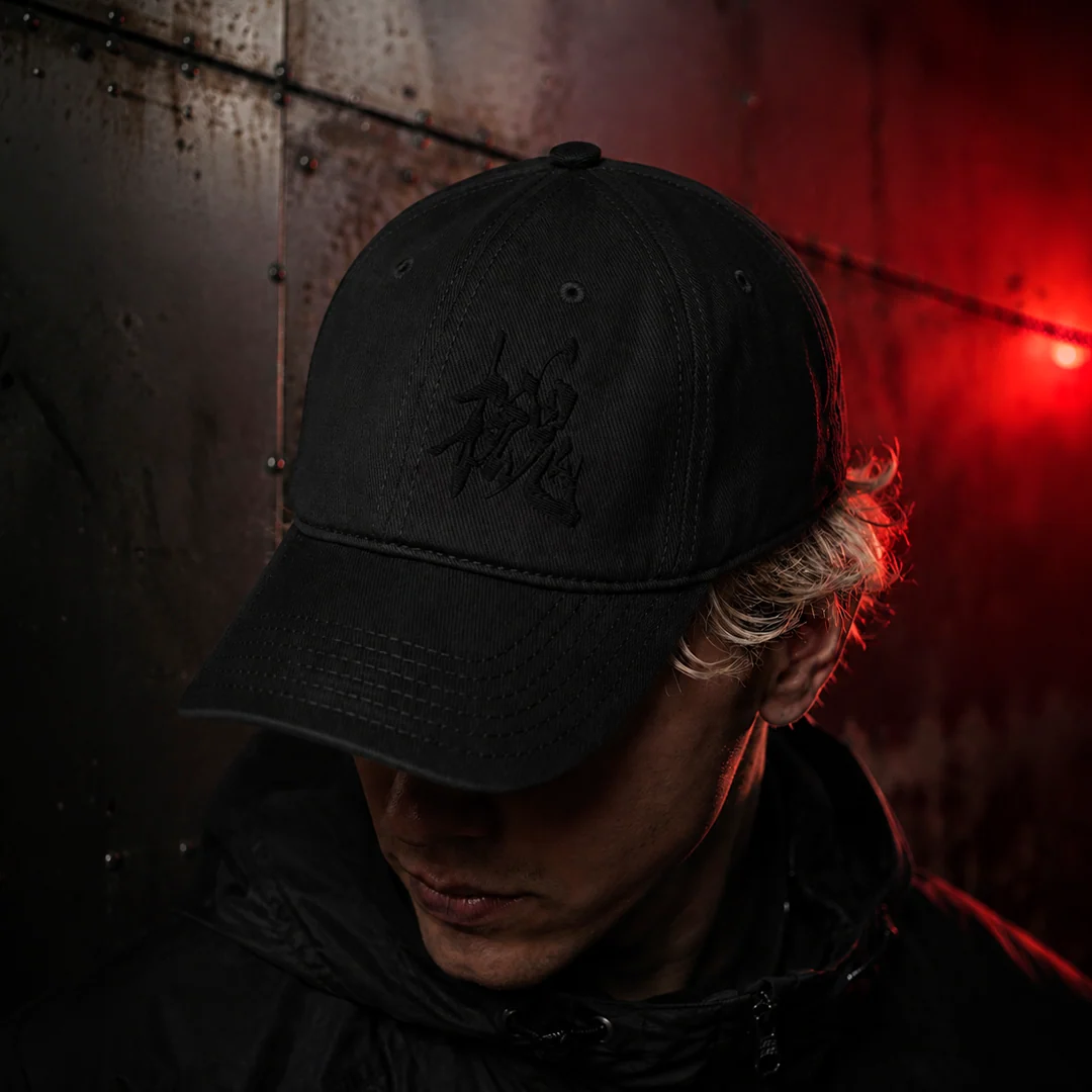 Metal Gear Solid 4 Otacon Mark Snapback-kasket i vasket bomuld