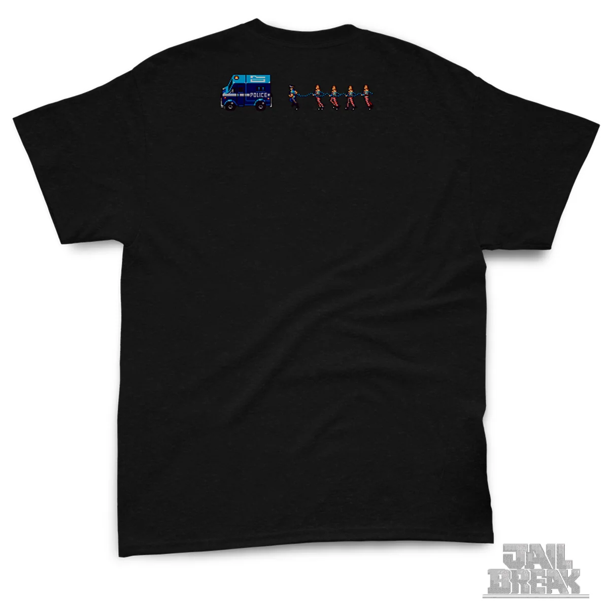 Jail Break T-Shirt aus weicher gekämmter Ring-Spun-Baumwolle