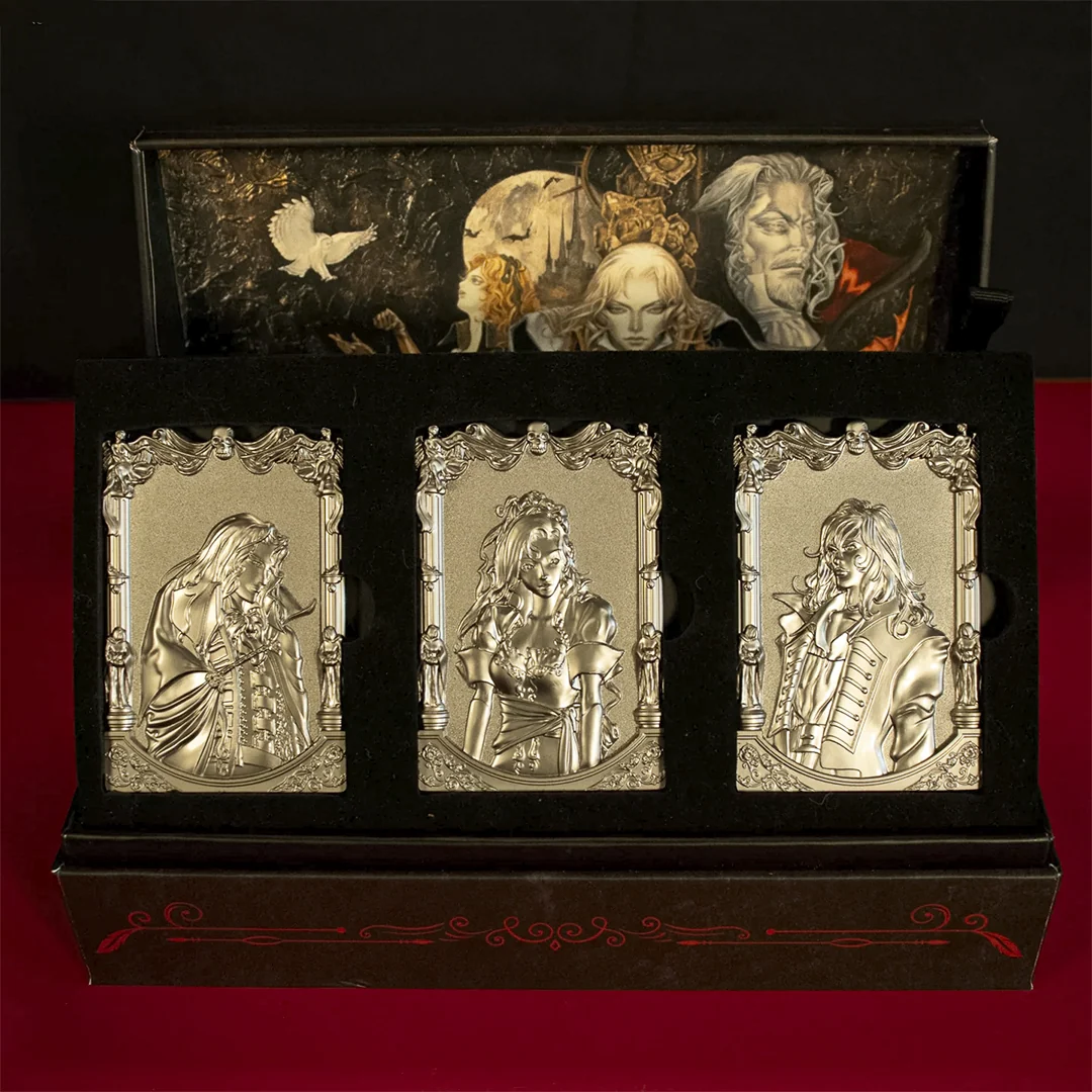 Castlevania Limited Edition Set of Three Metal Ingots