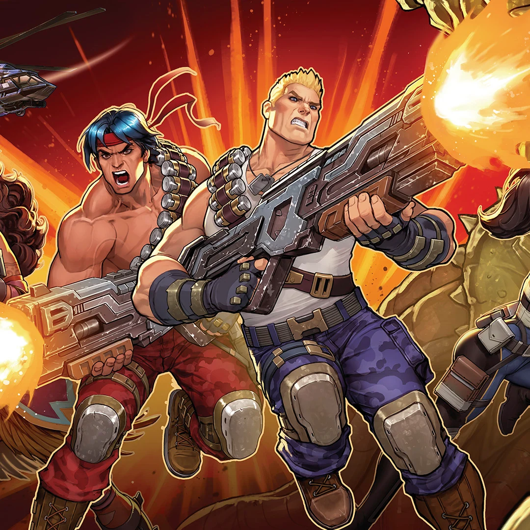 Contra: Operation Galuga spelmusmatta bordmatta