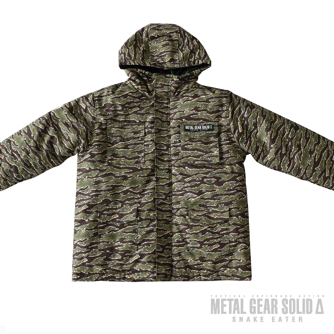 METAL GEAR SOLID Δ: SNAKE EATER Tiger Stripe Camo outdoorjas