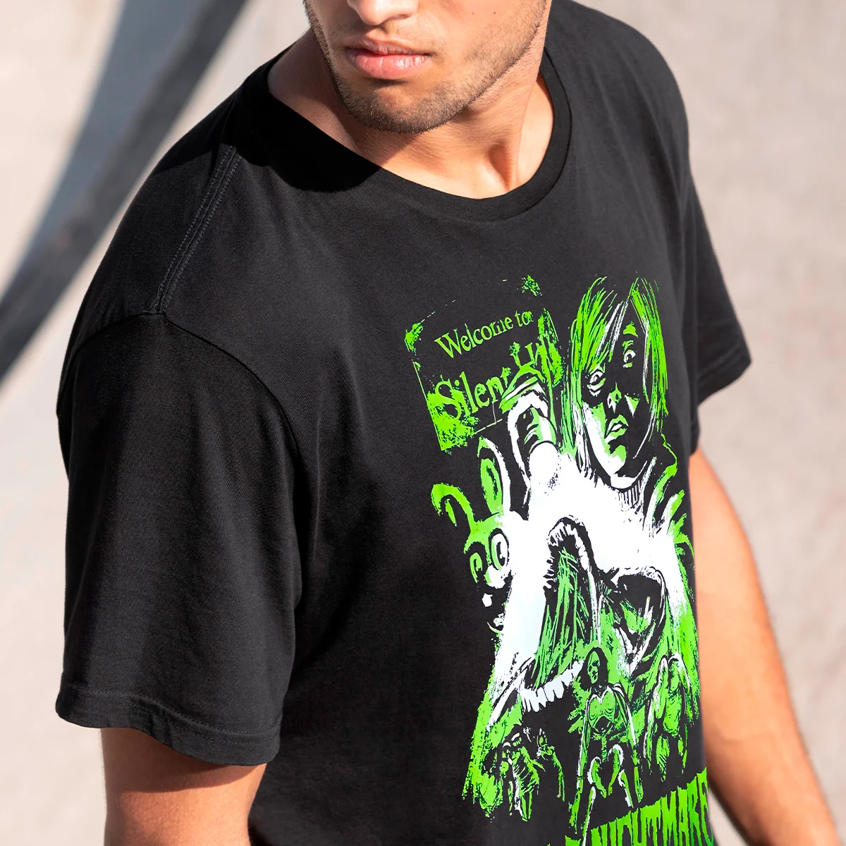 T-shirt unisexe en coton What a Nightmare Silent Hill 3