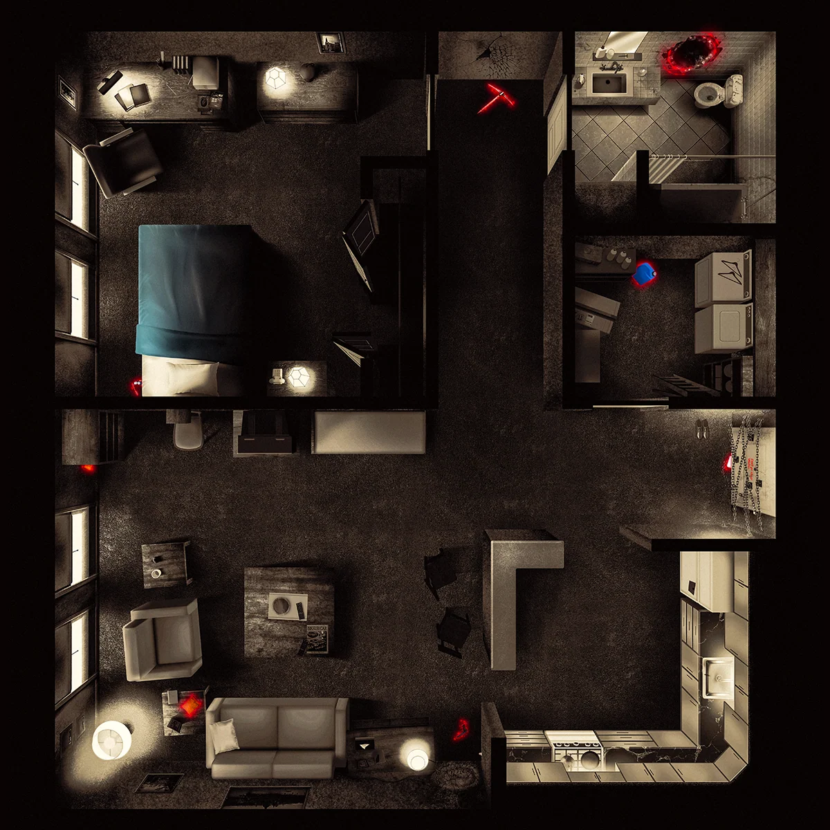 Room 302 Framed Art