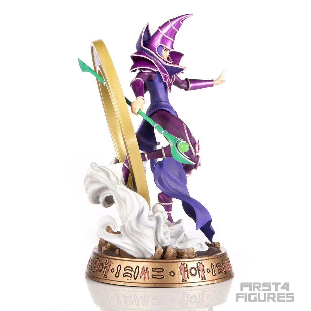 Figura de PVC de Dark Magician variante morada de Yu-Gi-Oh! Edición Estándar