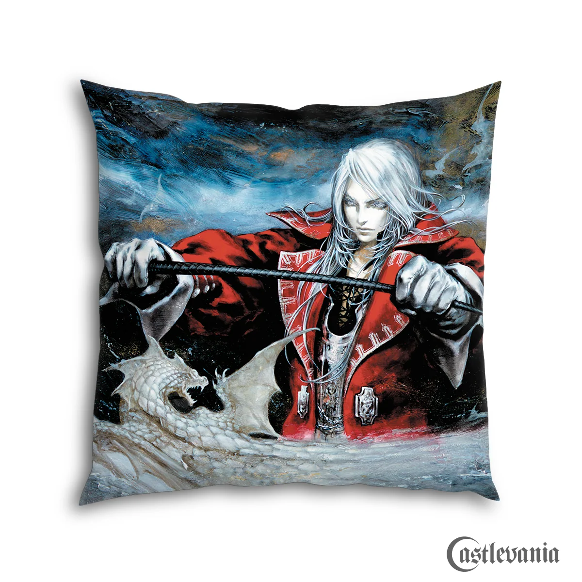 Harmony of Dissonance Castlevania Pillow for Game Rooms