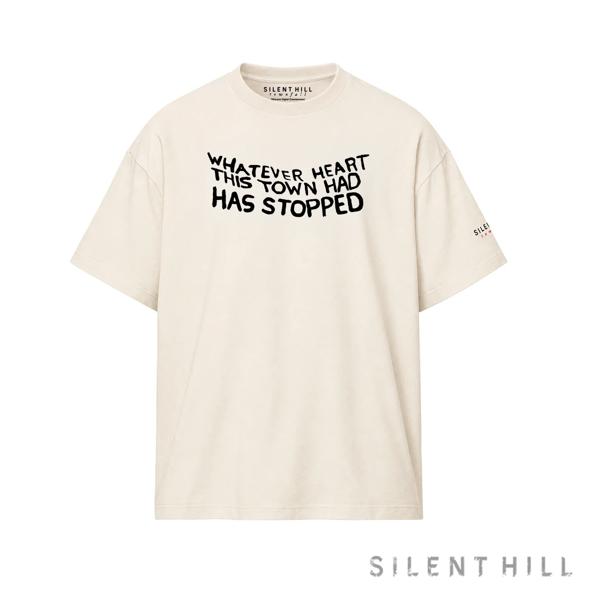 SILENT HILL: Townfall Oversize T-Shirt in Heavy-Weight Cotton