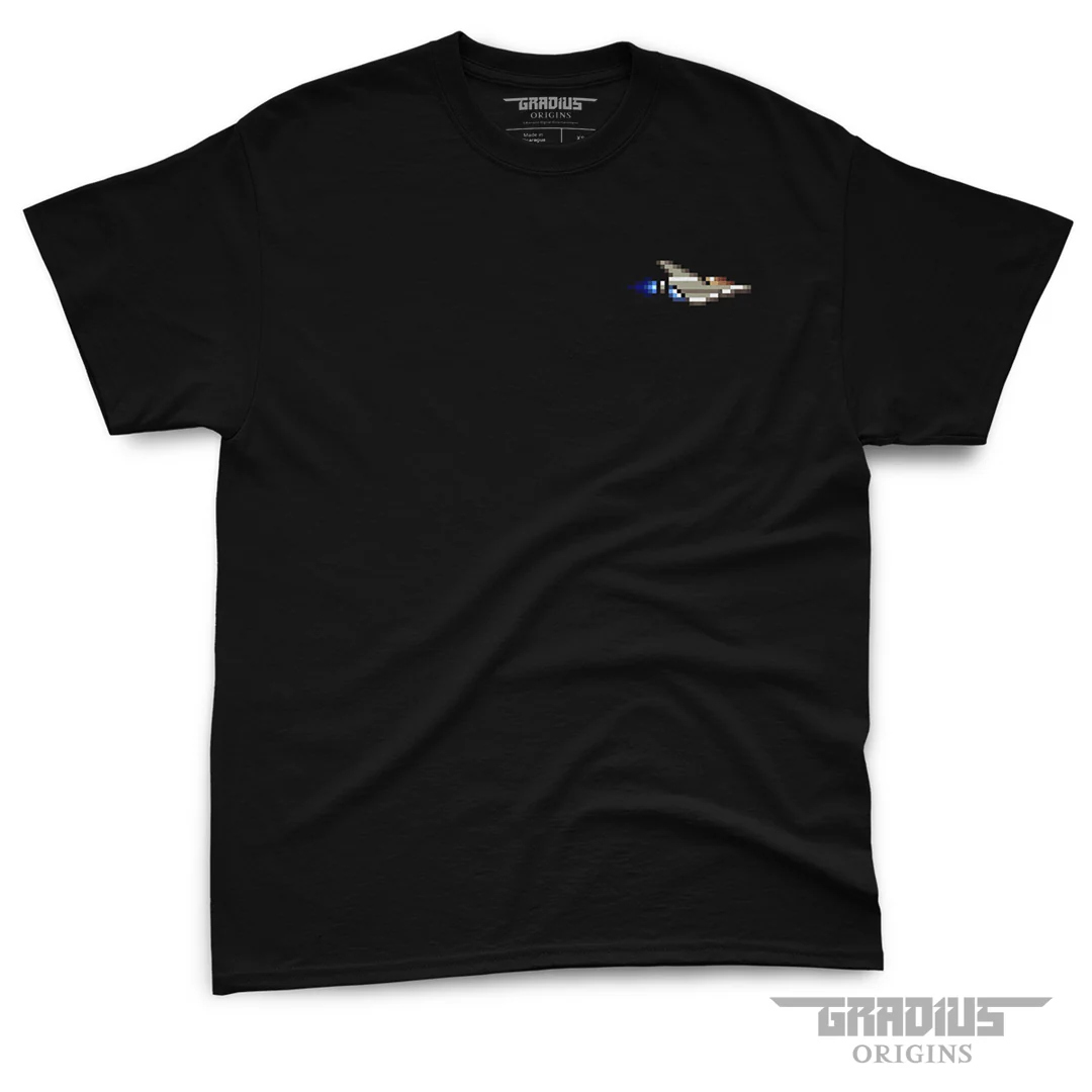 Gradius Origins Logos T Shirt 40th Anniversary Emblem