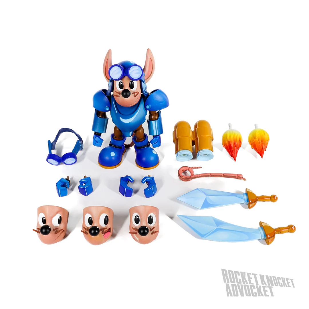 Rocket Knight Adventures Sparkster Signature Series actionfigur