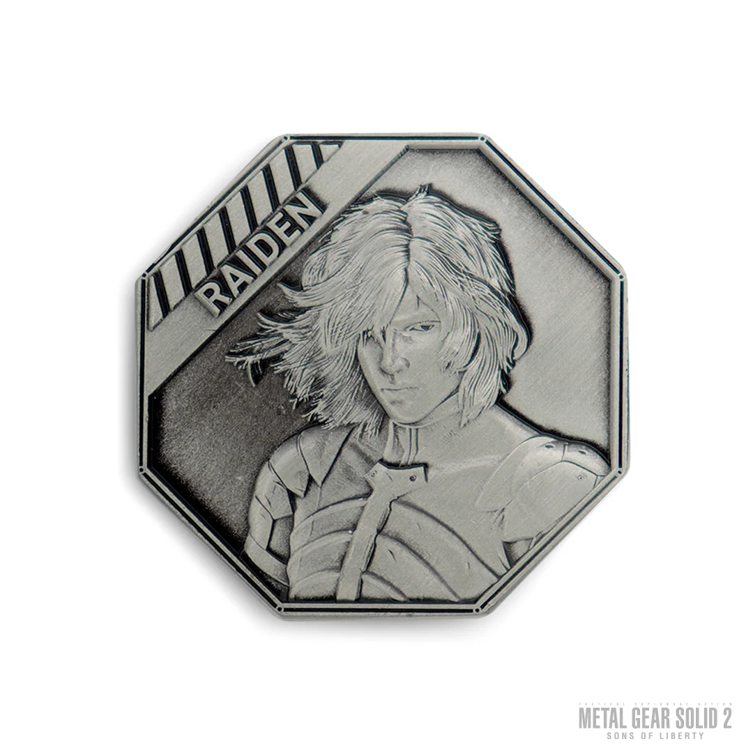 Metal Gear Solid 2 Raiden Limited Edition samlercoin