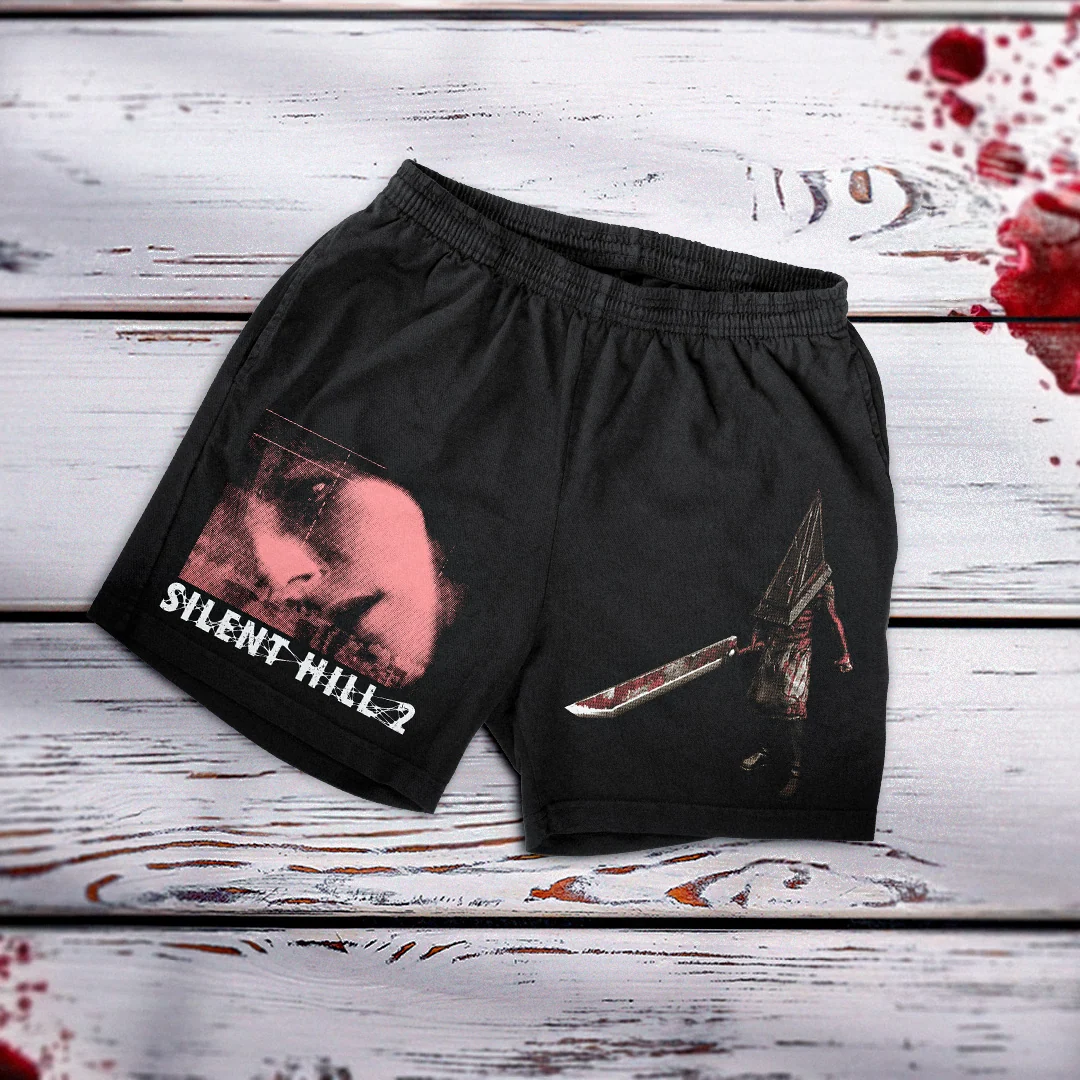 Silent Hill Red Pyramid Thing Szorty OKS Exclusive Color Way