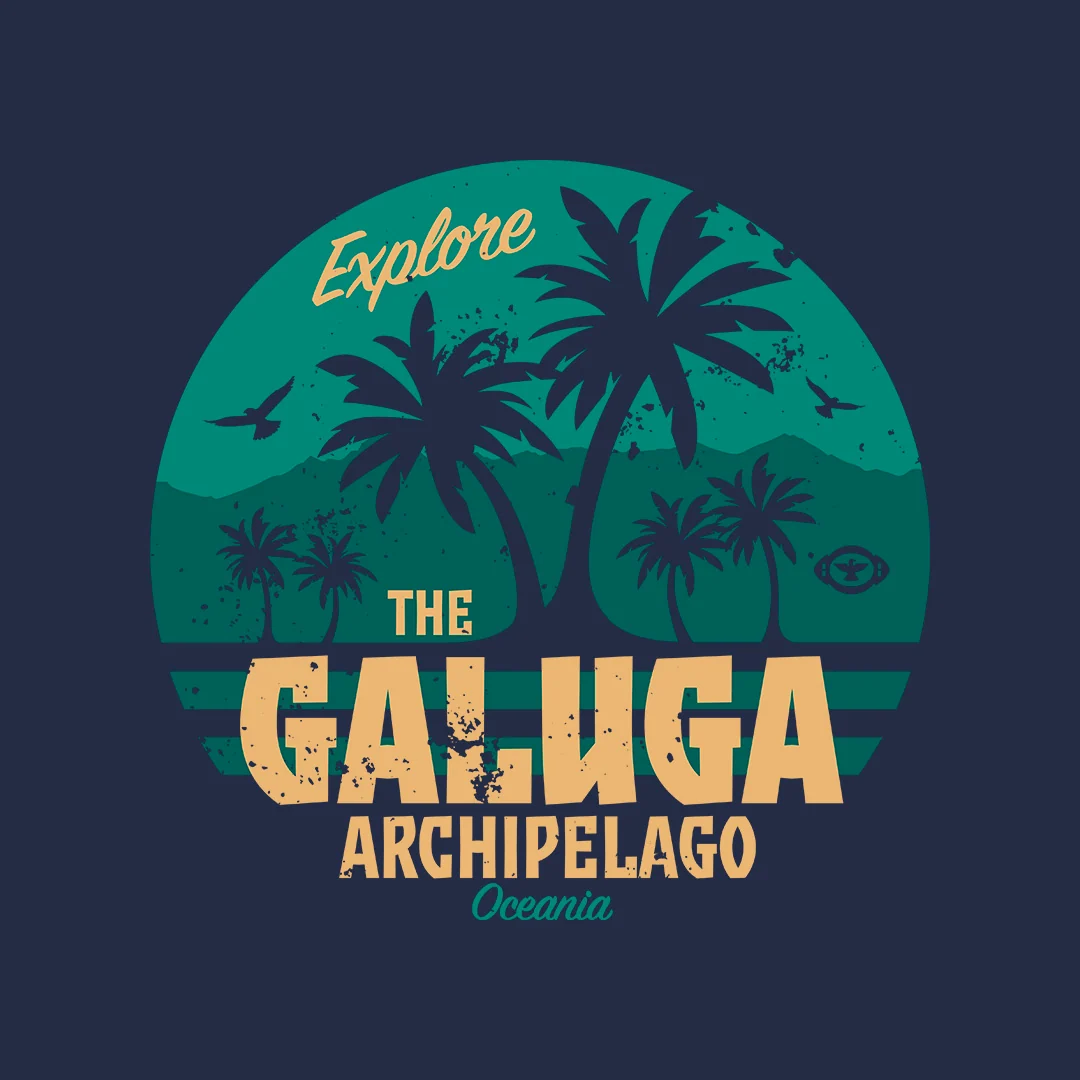 Camiseta Galuga Archipelago de tallaje unisex