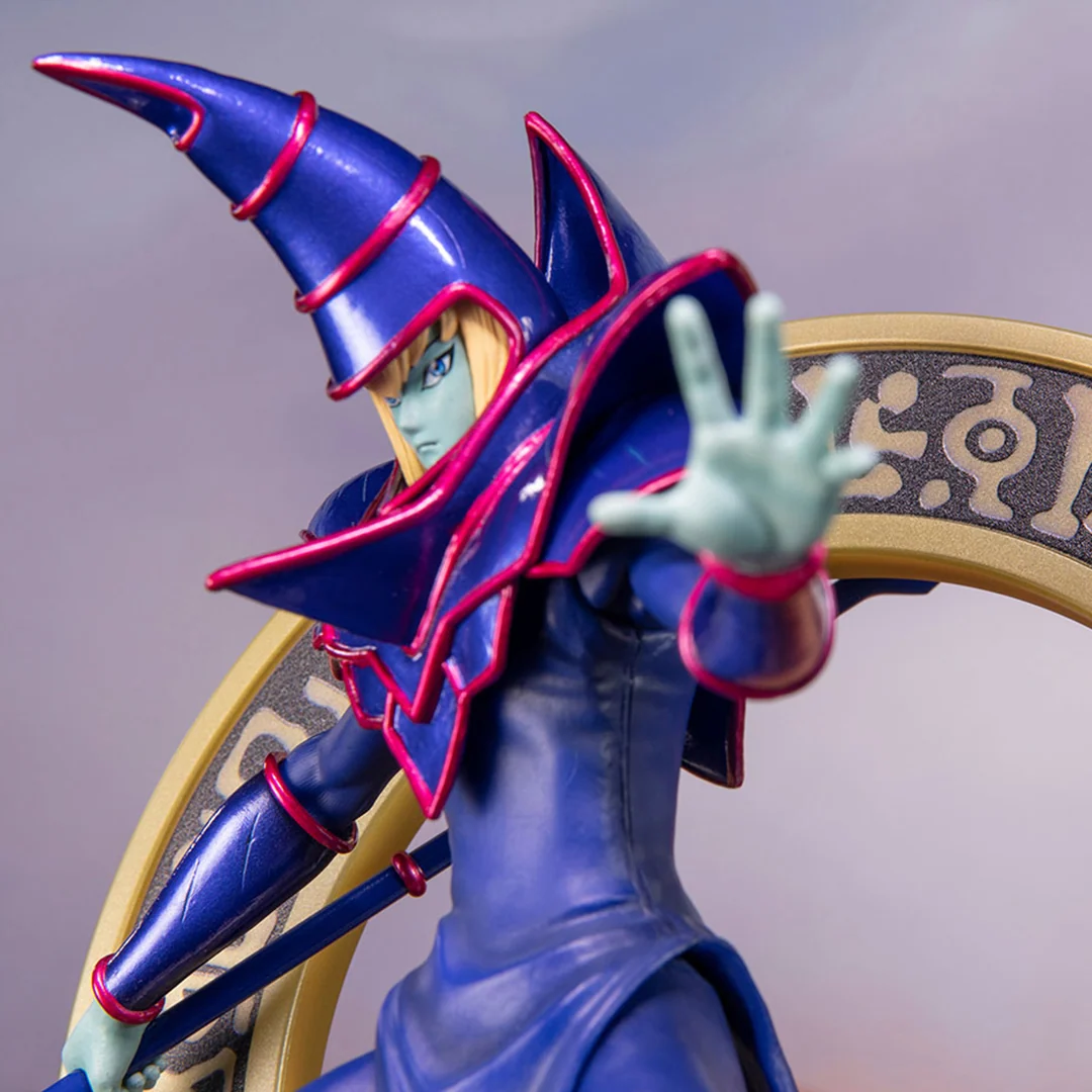 Yu-Gi-Oh! Dunkler Magier PVC-Figur blaue Variante Standard Edition von First 4 Figures