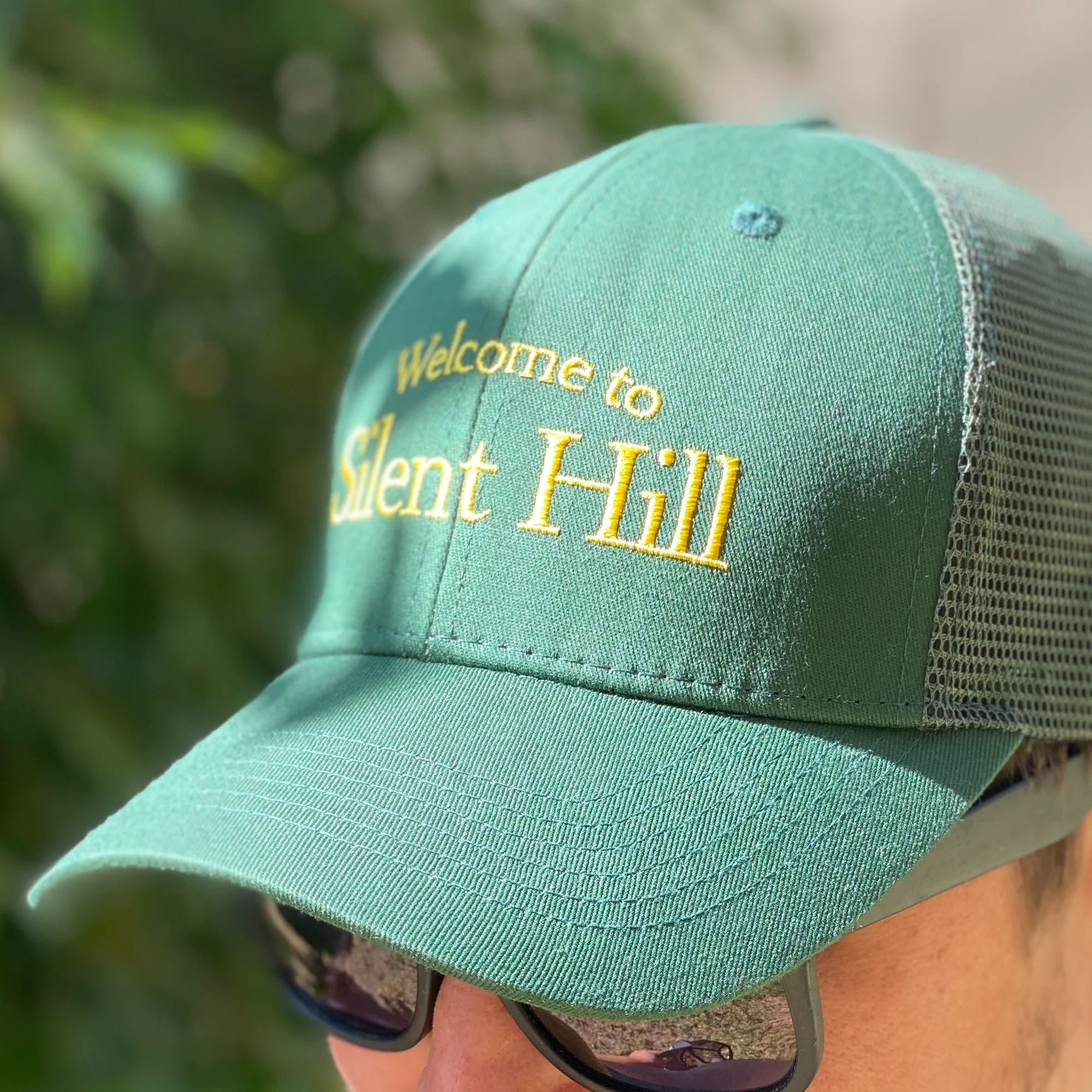 Welcome To Silent Hill Trucker Hat with Front Embroidery