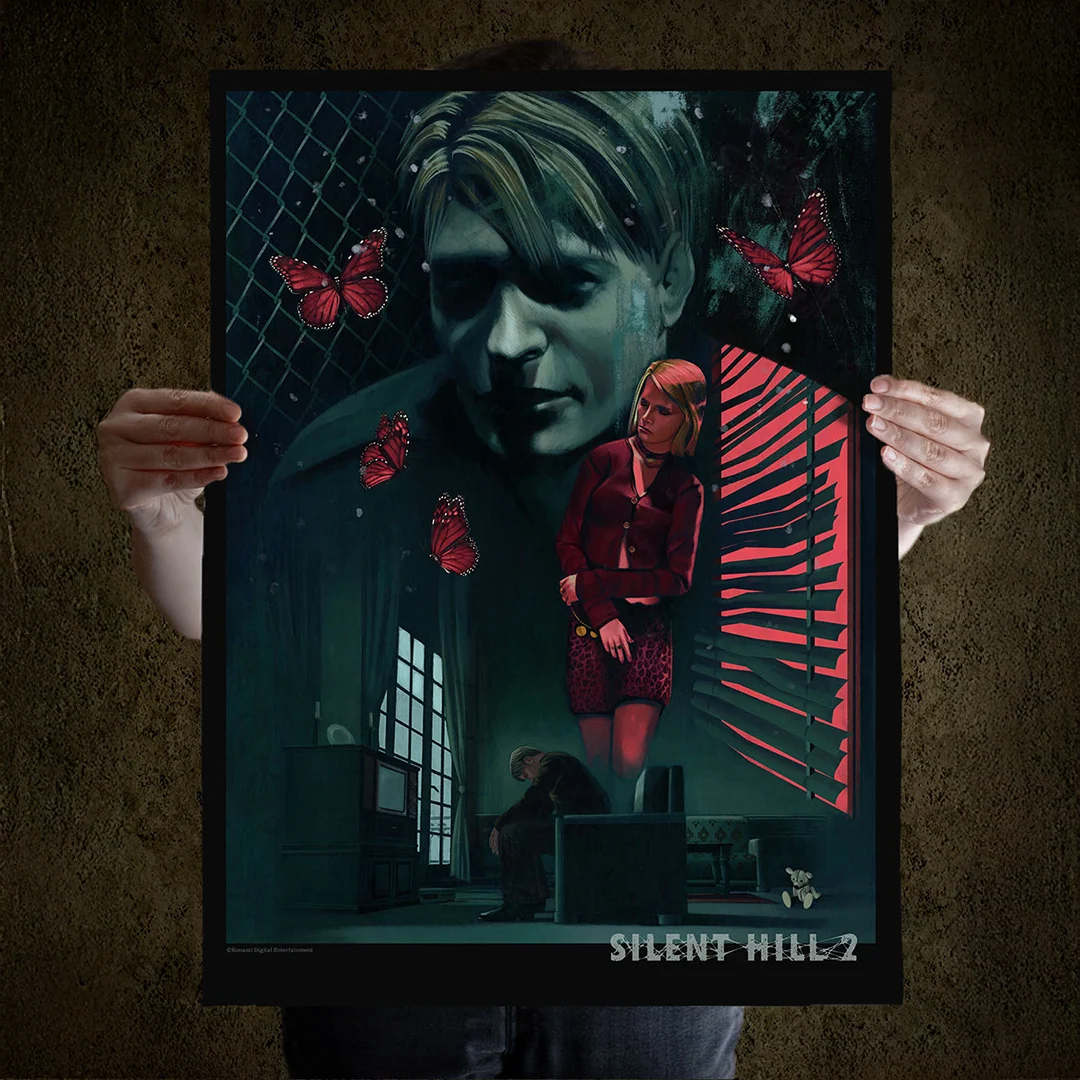 Affiche d’art SILENT HILL 2 édition limitée par Liza Shumska