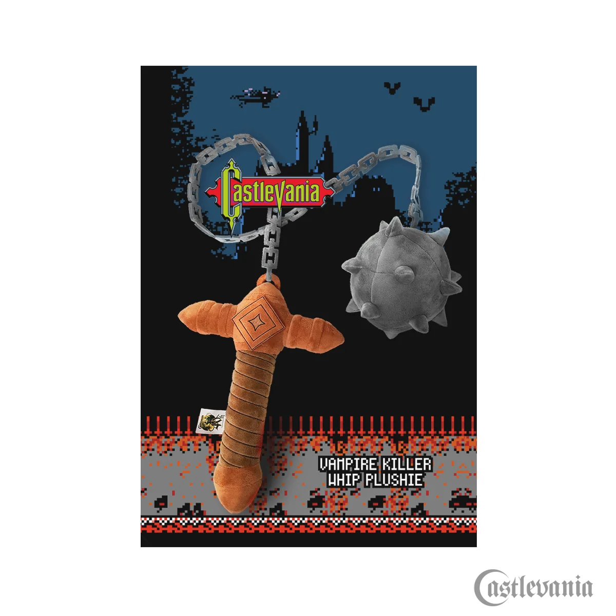 Castlevania 40th Anniversary Vampire Killer Whip Plushie