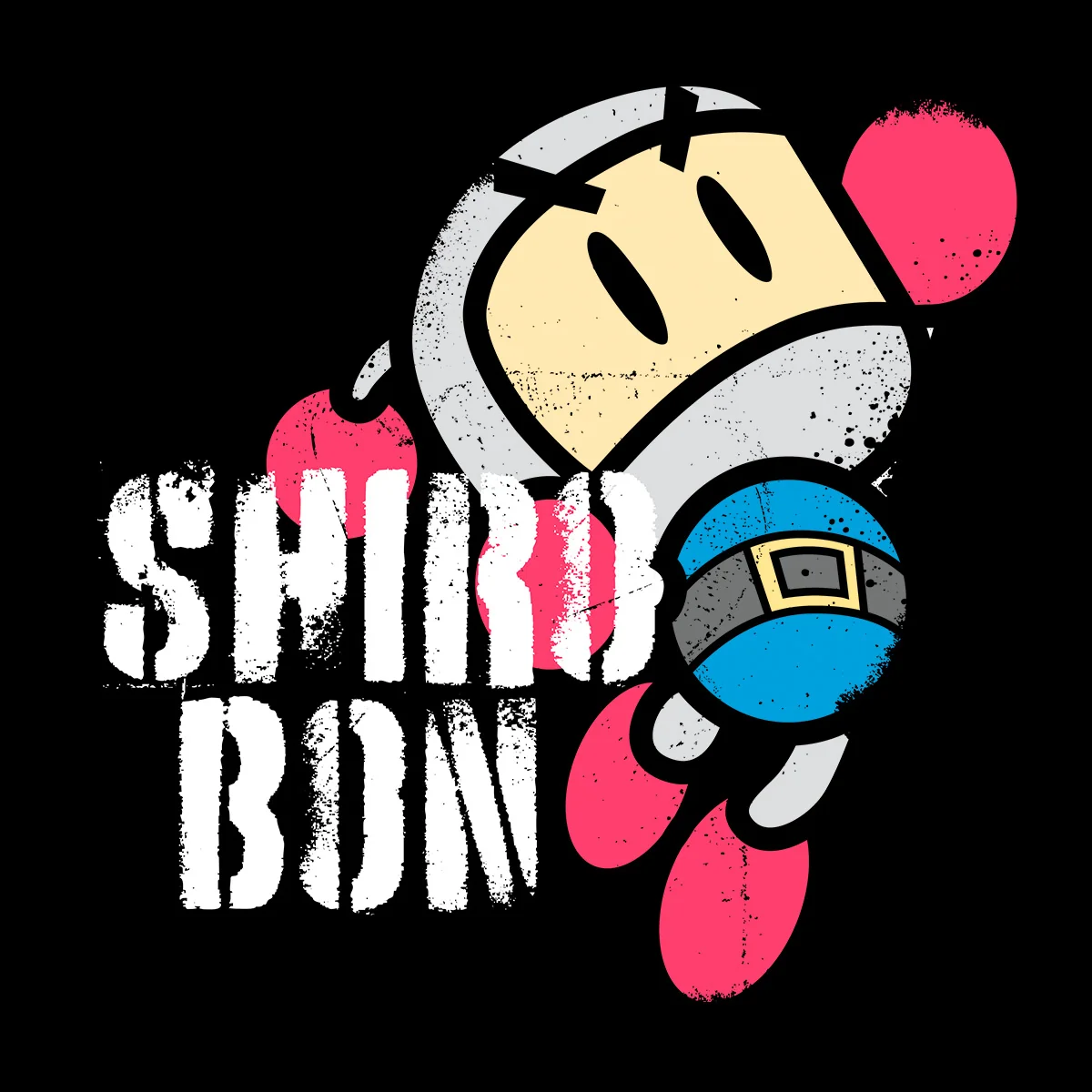 Sudadera con capucha Shiro Bon con diseño clásico de Bomberman Hero